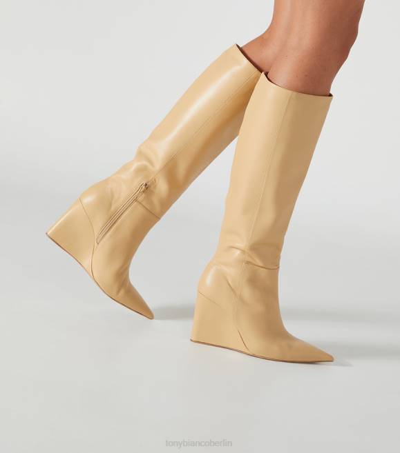 kniehohe Stiefel| de Tony Bianco Frauen Drake-Kalbsstiefel Butternappa 4624404